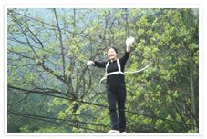 拓展培訓——高空走鋼絲